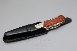 Советский складной карманный многофункциональный нож «Горький. Газель», сталь, сер. 20 в.