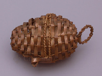 Шкатулка-яйцо пасхальная, Россия, 19 век, латунь