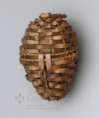 Шкатулка-яйцо пасхальная, Россия, 19 век, латунь