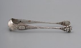 Щипцы для сахара с гравировкой