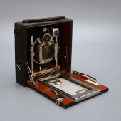 Фотоаппарат «Butcher&Sons Excelsior No. 4», объектив Bausch&Lomb Aldis Anastigmat