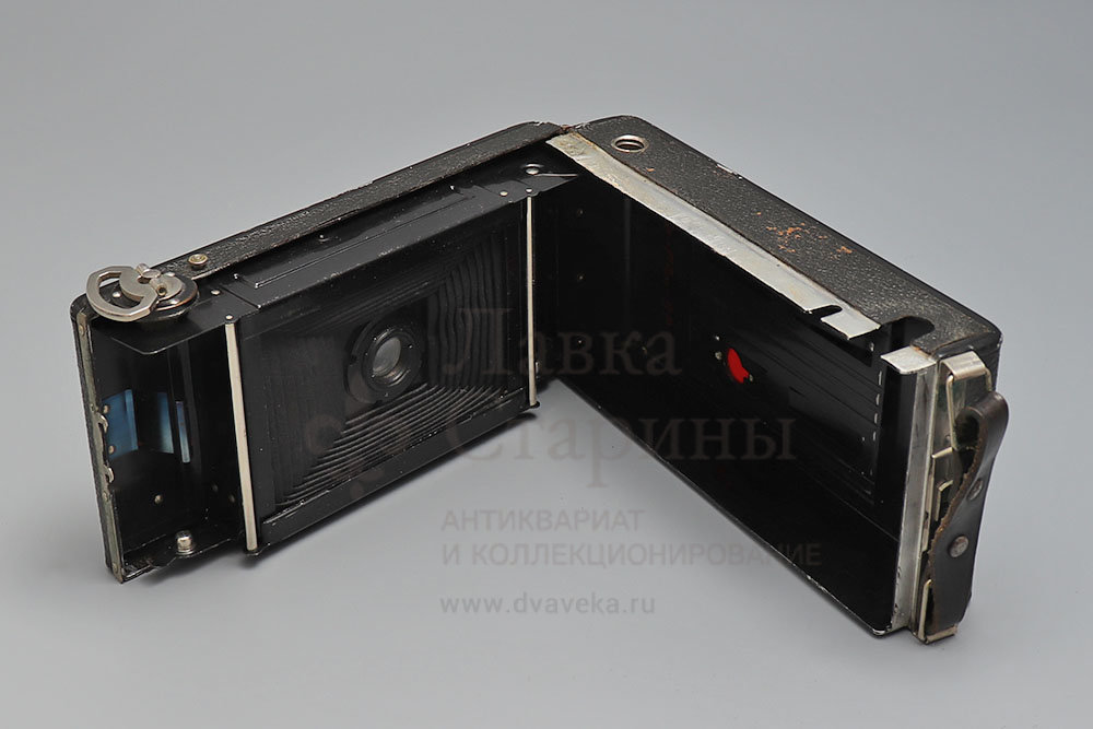 Купить старинный складной фотоаппарат «Agfa Film B2» в комплекте со ...