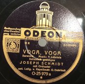 Йозеф Шмидт: серенада «Voga, Voga» и «L