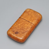 Старинный футляр, пенал из карельской березы, Франция, нач. 20 в.