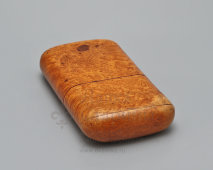 Старинный футляр, пенал из карельской березы, Франция, нач. 20 в.