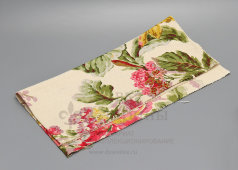 Образец, отрез старинной ткани «Буйное цветение», Трёхгорная мануфактура, г. Москва, 1-я четв. 20 в.