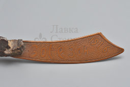 Старинный нож для писем с ручкой из железной руды, Первая мировая война, Европа, 1916 г.