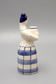 Cтатуэтка «Женщина с вазой», Гжель, скульптор Квитницкая Н., 1950-60 гг.