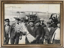 Фотография в раме из серии «Папкин хлеб», автор А. Замилов, СССР, сер. 20 в.