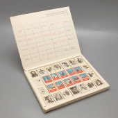 Коллекционный сувенирный спичечный набор, спички «150 лет Л. Н. Толстому», г. Балабаново, 1970-е