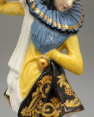 Статуэтка «Немецкая актриса Анита Бербер в образе Пьеретты», скульптор Константин Хольцер-Дефанти, мануфактура Розенталь, Германия, 1920-е