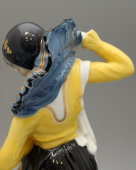 Статуэтка «Немецкая актриса Анита Бербер в образе Пьеретты», скульптор Константин Хольцер-Дефанти, мануфактура Розенталь, Германия, 1920-е