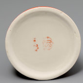 Маленькая вазочка «Матросы», 1960-80 гг., Коростеньский фарфоровый завод