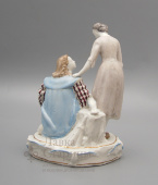 Фарфоровая статуэтка СССР «Золушка», скульптор Бржезицкая А. Д., Дулево, 1940-е гг.