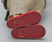 Старинная заводная, механическая игрушка «Пьющий Сэм алкоголик», пластмасса, металл, ткань, компания ALPS, Япония, 1950-60 гг.