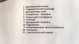 Учебный плакат «Устройство БС-167000 для восстановления кузовов легковых автомобилей» из серии «Ремонт кузовов и кабин легковых автомобилей», худ. Белопольский Ю. С., изд-во «Высшая школа», Одесса, 1990 г.