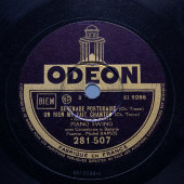 Piano Swing: «Serenade Portudaise (Cr. Trenet) un rien me fait Chanter(Cr. Trenet)» и «Premier Rendez-vouz(Sylviano) Par une nuit de mai(Peter Kreuder)», Odeon, 1930-е