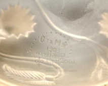 Чайный сервиз с фруктовницами «Отъ МФ 1903 г. на 10 летъ», матовое стекло, Россия, нач. 20 в.