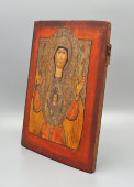 Старинная деревянная икона Божией Матери «Знамение», Россия, кон. 19, нач. 20 вв.