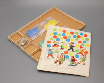 Настольная детская игра «Разноцветные воздушные шары», ГДР, 1960-е гг.