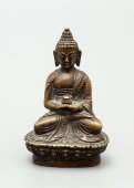 Настольная бронзовая статуэтка Будды, Китай, 19 в.