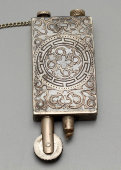 Старинная серебряная зажигалка «Ялта», Россия, к. 19, н. 20 вв.
