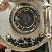 Антикварный складной фотоаппарат «Bob», компания Ernemann, Дрезден, Германия, 1910-20 гг.