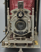 Антикварный складной фотоаппарат «Bob», компания Ernemann, Дрезден, Германия, 1910-20 гг.