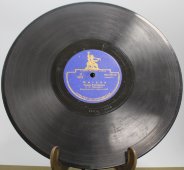 Советская старинная / винтажная пластинка 78 оборотов для граммофона / патефона с песнями Лидии Руслановой: «Жигули» и «Самарские припевки»