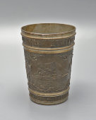 Памятный оловянный кубок с германского линкора «Виттельсбах» (SMS Wittelsbach), кайзеровская Германия, до 1918 г.