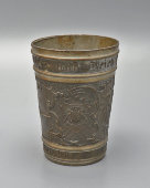 Памятный оловянный кубок с германского линкора «Виттельсбах» (SMS Wittelsbach), кайзеровская Германия, до 1918 г.