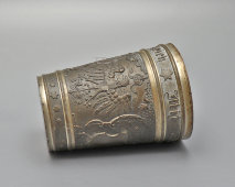 Памятный оловянный кубок с германского линкора «Виттельсбах» (SMS Wittelsbach), кайзеровская Германия, до 1918 г.