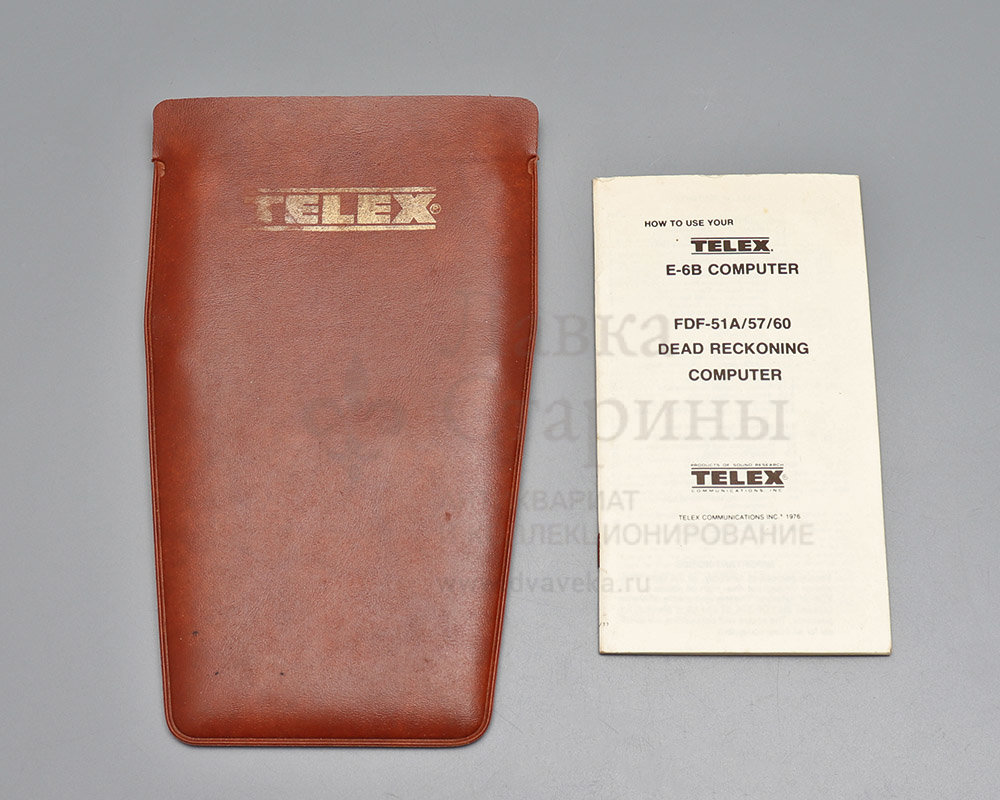 Купить круглую логарифмическую линейку, бортовой компьютер Telex E-6B ...