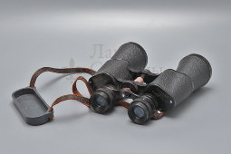 Старинный панорамный бинокль Biemann Handy-Look Adlersicht в кожаном футляре, Panorama glas 10х50, Швейцария, 2-я пол. 20 в.