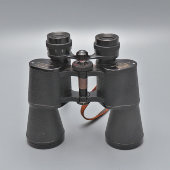 Старинный панорамный бинокль Biemann Handy-Look Adlersicht в кожаном футляре, Panorama glas 10х50, Швейцария, 2-я пол. 20 в.