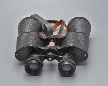 Старинный панорамный бинокль Biemann Handy-Look Adlersicht в кожаном футляре, Panorama glas 10х50, Швейцария, 2-я пол. 20 в.