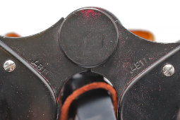 Старинный панорамный бинокль Biemann Handy-Look Adlersicht в кожаном футляре, Panorama glas 10х50, Швейцария, 2-я пол. 20 в.