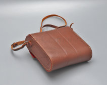 Старинный панорамный бинокль Biemann Handy-Look Adlersicht в кожаном футляре, Panorama glas 10х50, Швейцария, 2-я пол. 20 в.