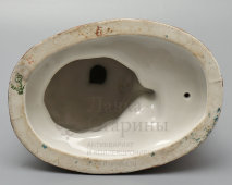 Статуэтка «Старший брат с боярской дочкой» из триптиха по сказке «Царевна-лягушка», скульптор Лотов Н. А., фарфор, Вербилки, 1950-60 гг.