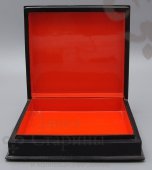 Агитационная советская лаковая шкатулка «Уборка урожая», Федоскино