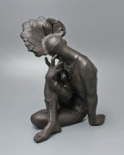 Статуэтка «Махмуд Эсамбаев в танце «Макумба», по модели скульптора Янсон-Манизер Е. А., СССР, 1960-70 гг.