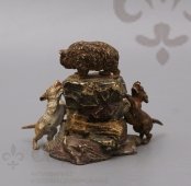 Скульптура «Охота на медведя»