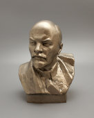 Бюст «В. И. Ленин», силумин, СССР, 1950-60 гг.