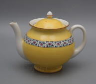 Чайник с цветочным орнаментом, ЛФЗ