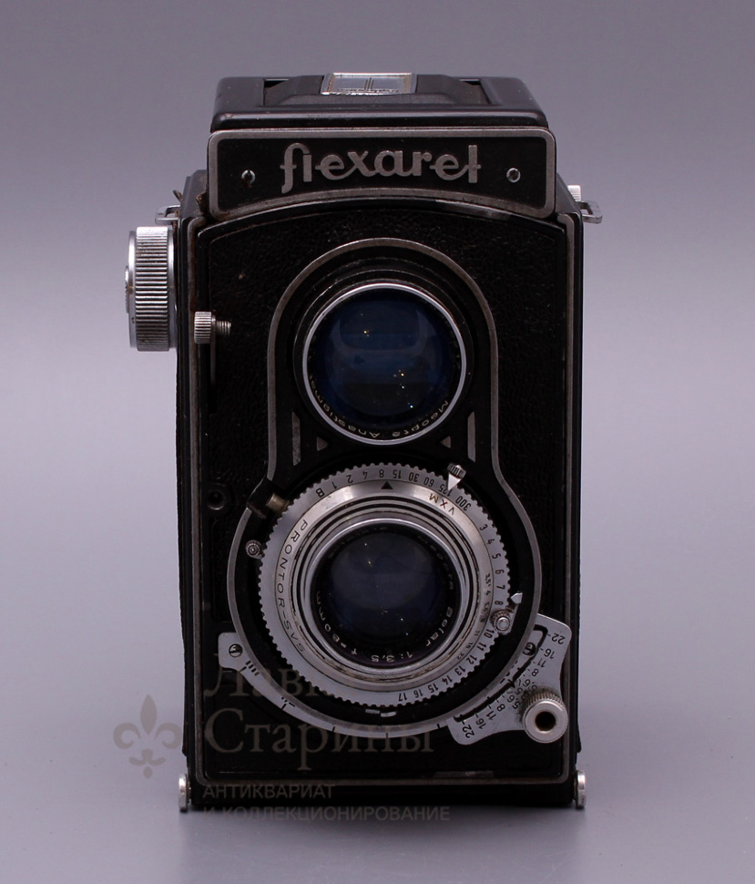 Коробочный двухобъективный зеркальный фотоаппарат «Meopta Flexaret ...