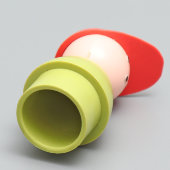 Детская игрушка «Мотороллер» из серии «Город пробок», колкий пластик, СССР, 1980-е