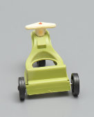 Детская игрушка «Мотороллер» из серии «Город пробок», колкий пластик, СССР, 1980-е