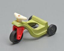 Детская игрушка «Мотороллер» из серии «Город пробок», колкий пластик, СССР, 1980-е