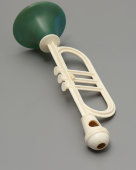 Детская пластмассовая игрушка «Труба» (дудка), СССР, 1980-е