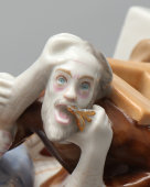 Статуэтка «Хирургия» (Стоматология), скульптор Воробьев Б. Я., ЛФЗ, 1950-60 гг.